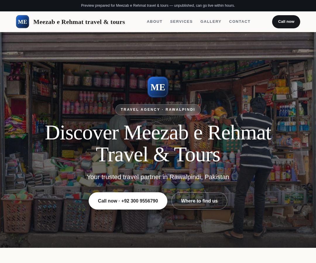 Meezab e Rehmat travel & tours