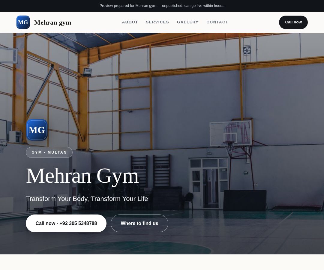 Mehran gym