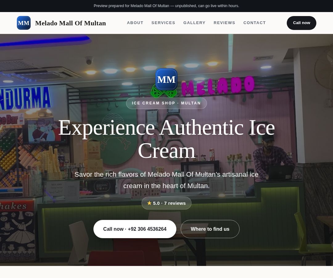 Melado Mall Of Multan