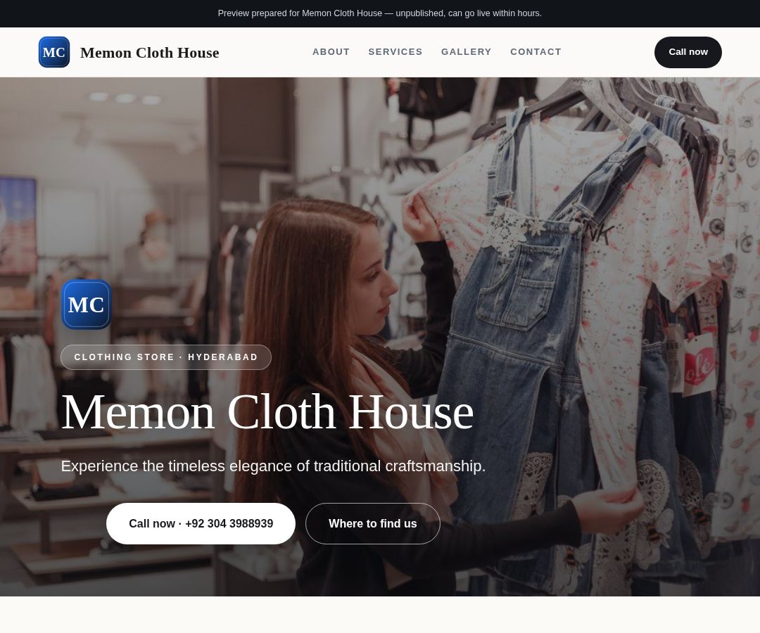 Memon Cloth House