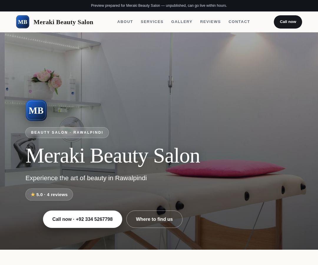 Meraki Beauty Salon