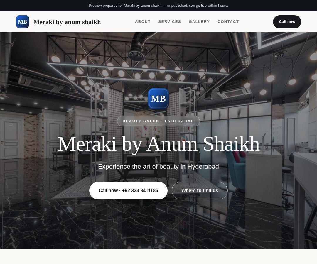 Meraki by anum shaikh