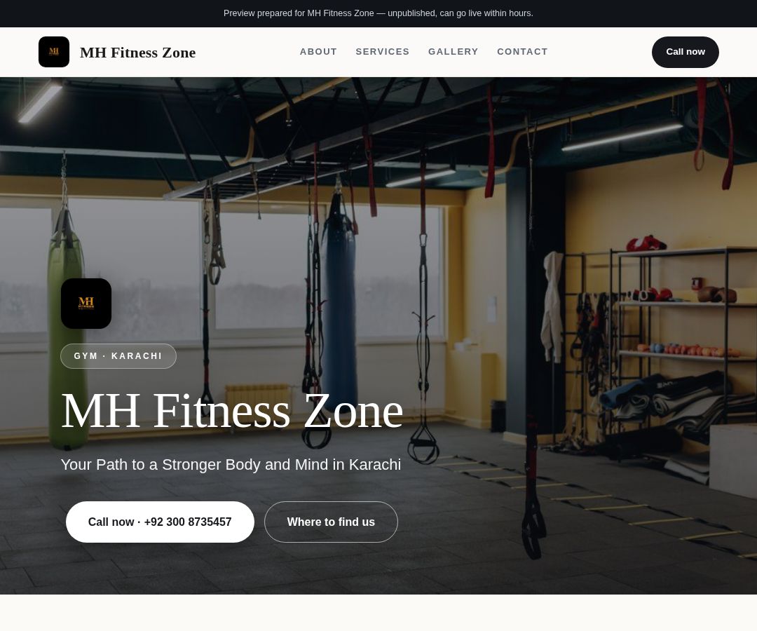 MH Fitness Zone