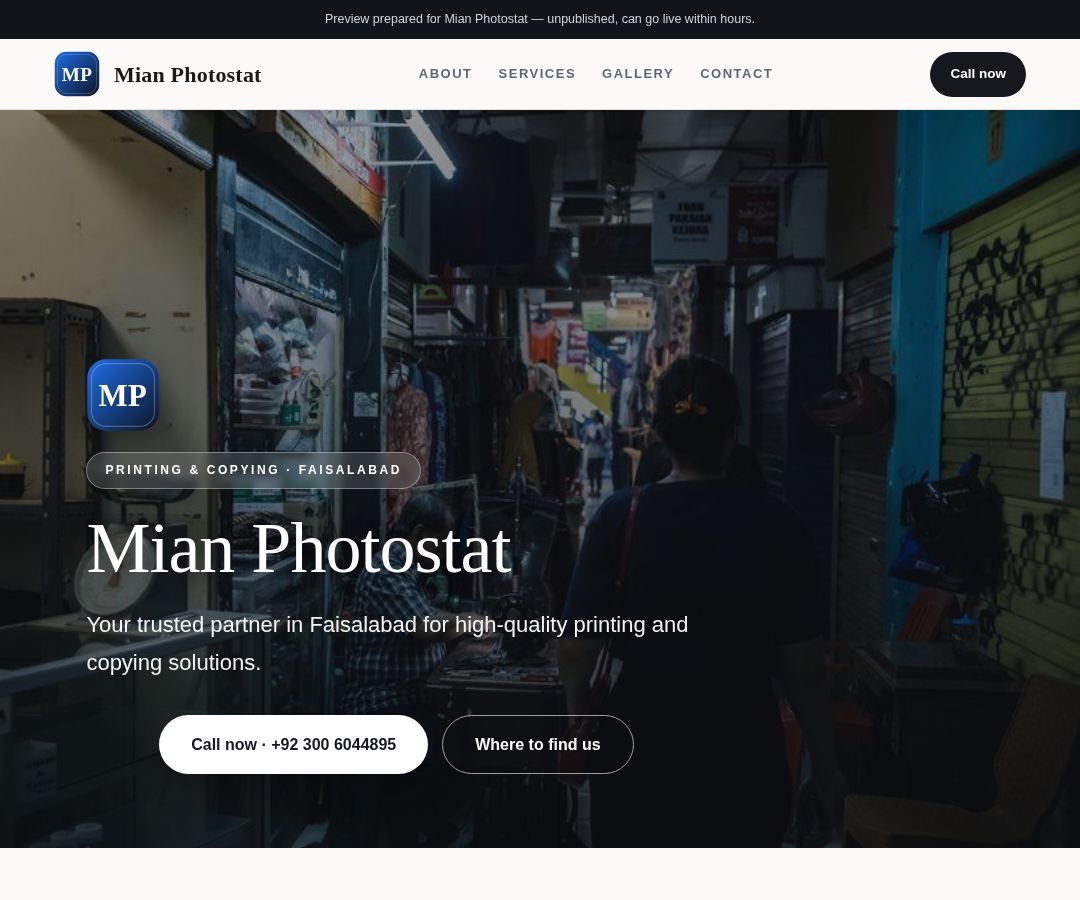 Mian Photostat