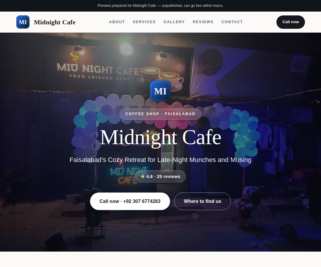 Midnight Cafe