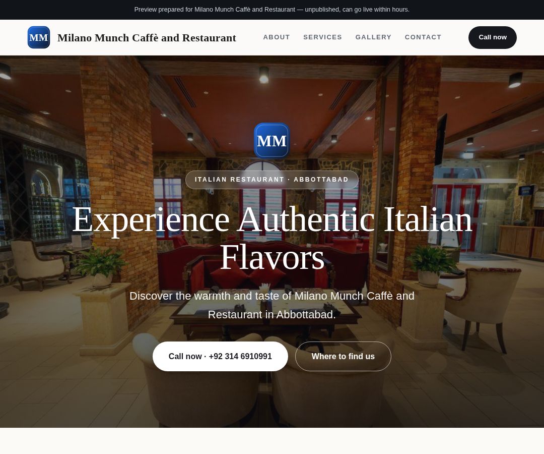 Milano Munch Caffè and Restaurant