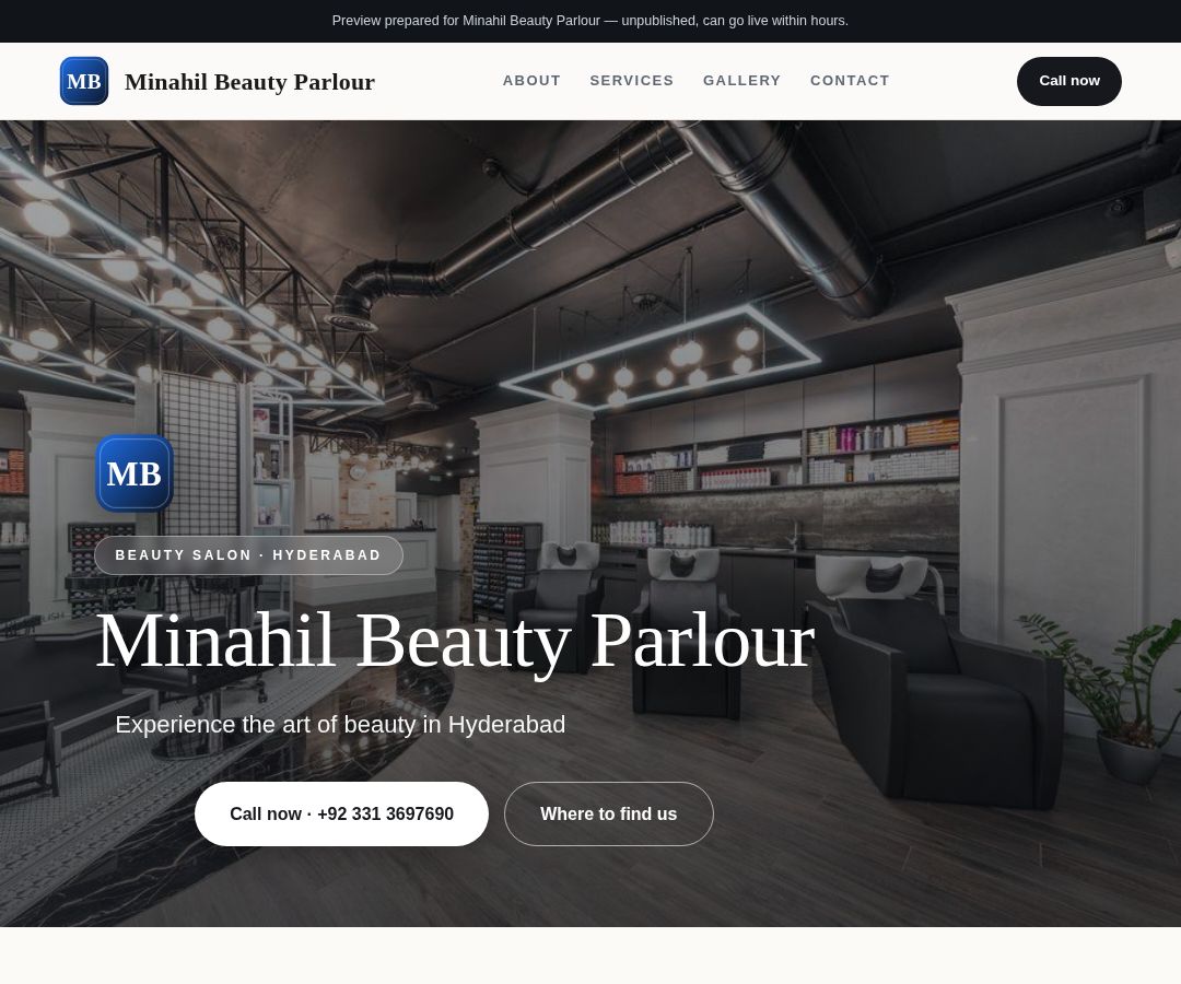 Minahil Beauty Parlour
