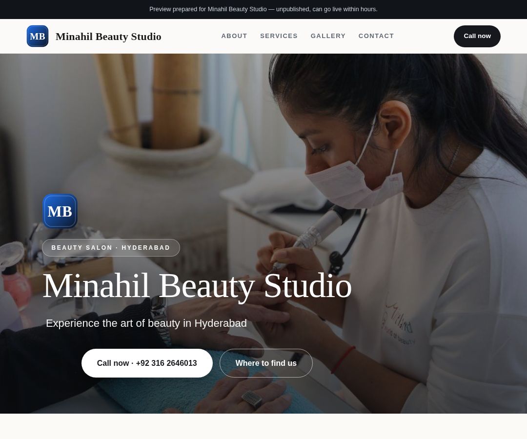 Minahil Beauty Studio