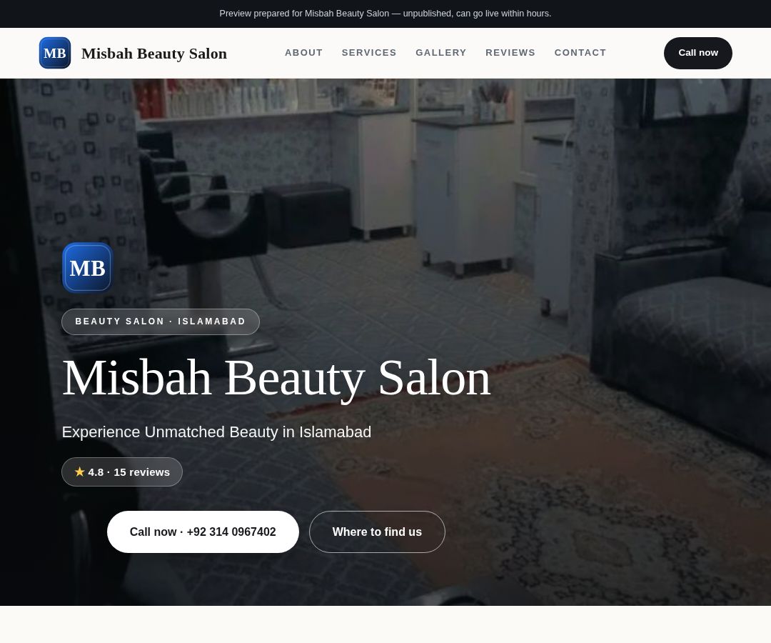 Misbah Beauty Salon