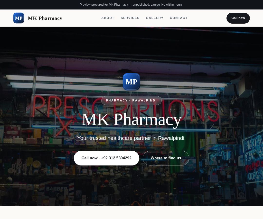MK Pharmacy