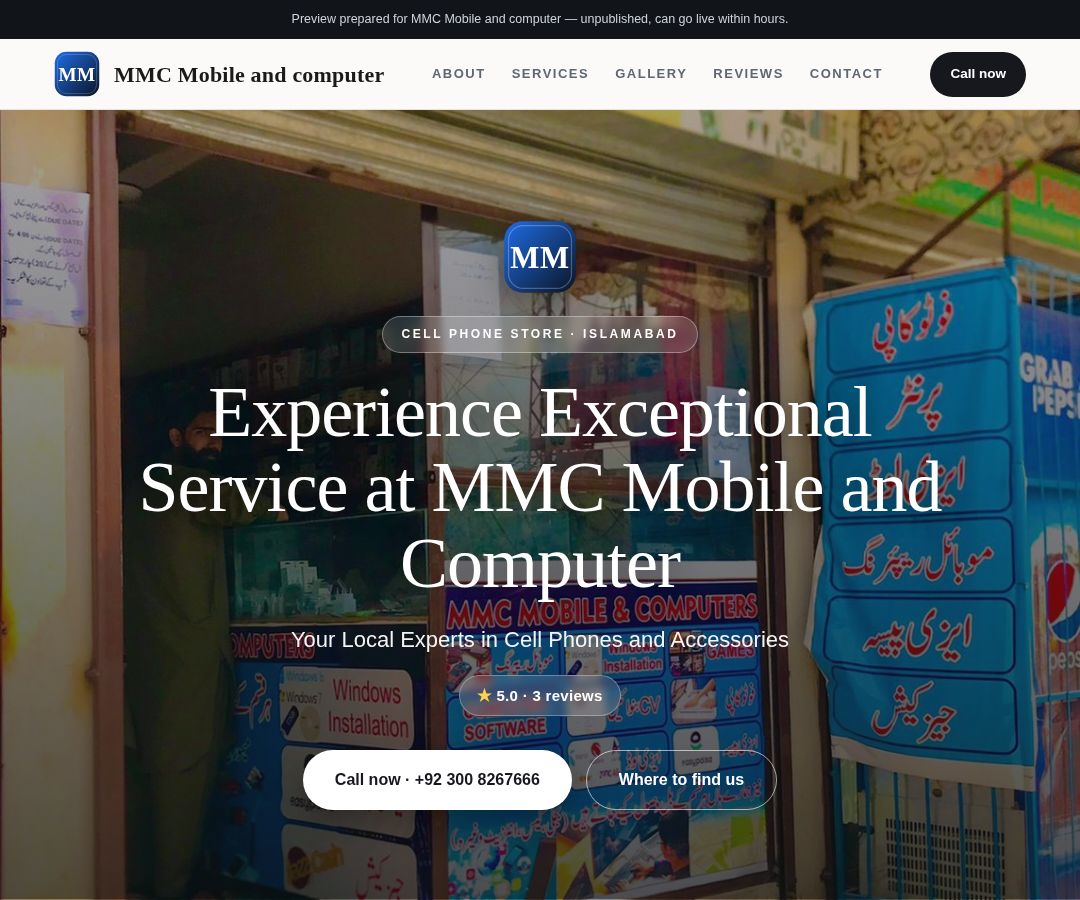 MMC Mobile and computer