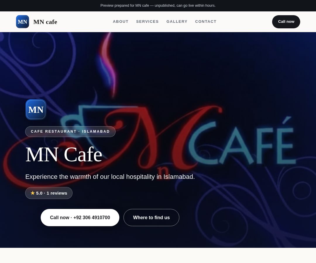 MN cafe