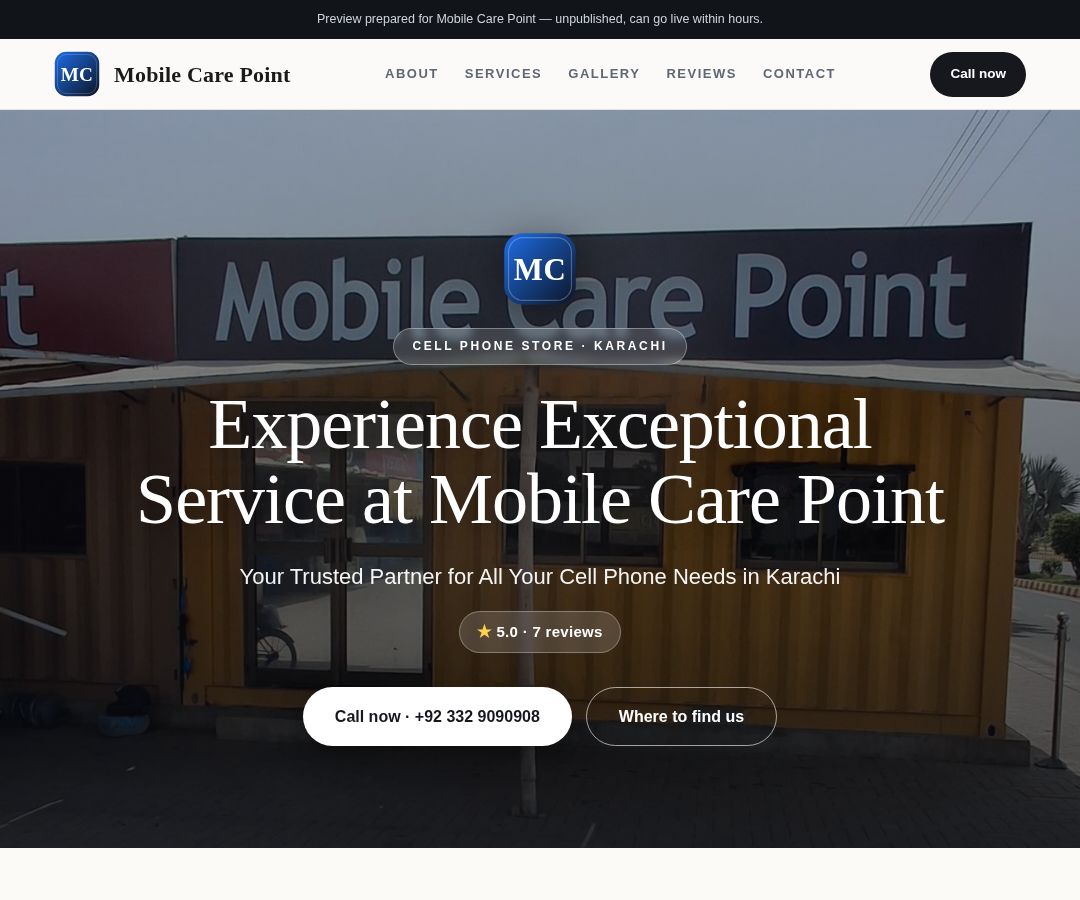 Mobile Care Point