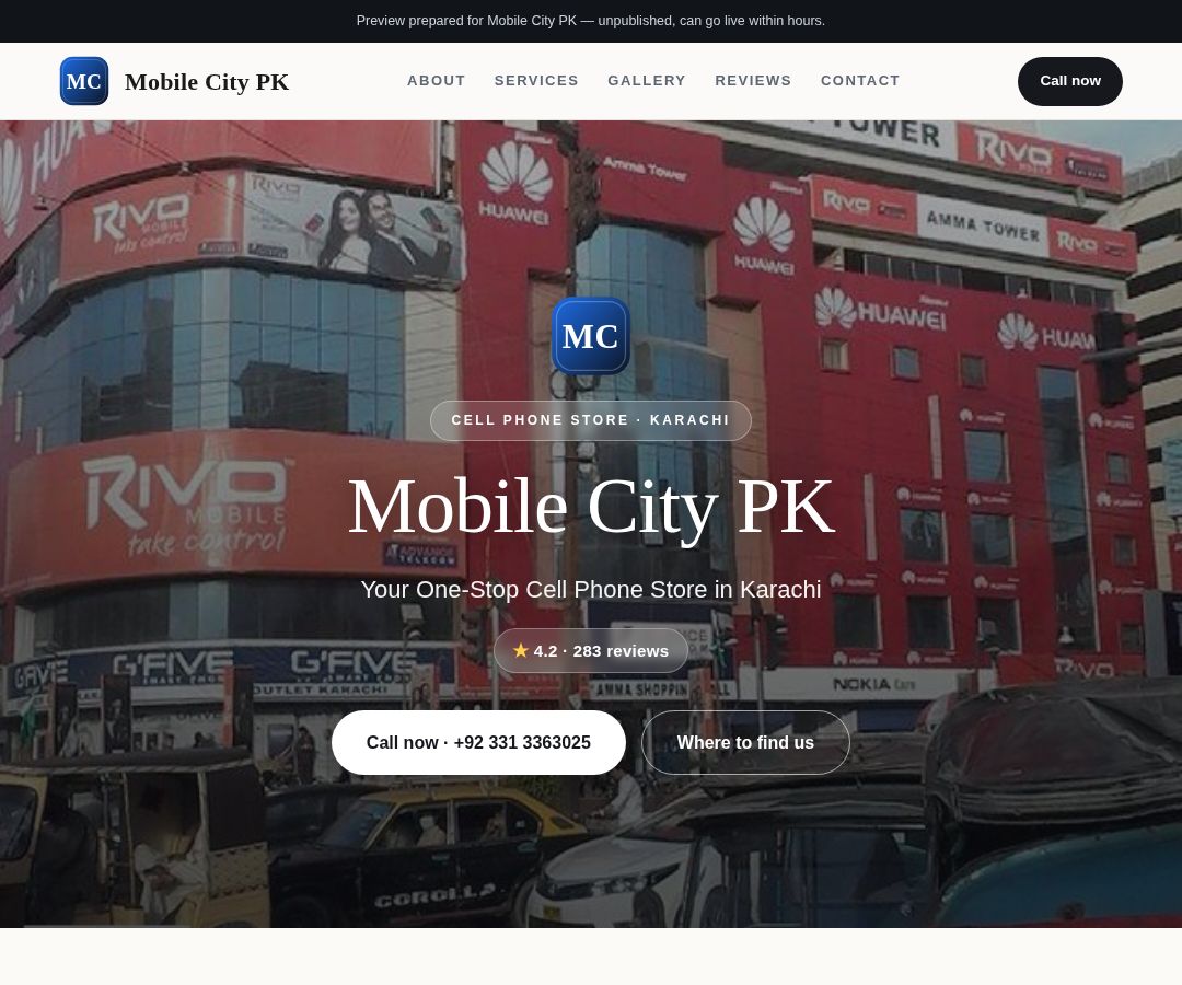 Mobile City PK