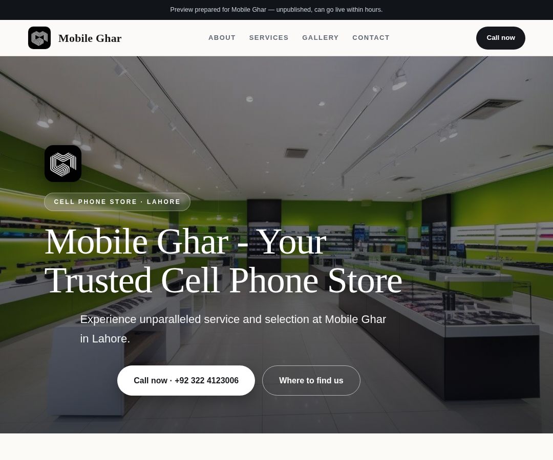 Mobile Ghar