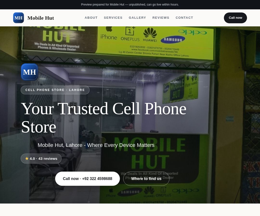 Mobile Hut