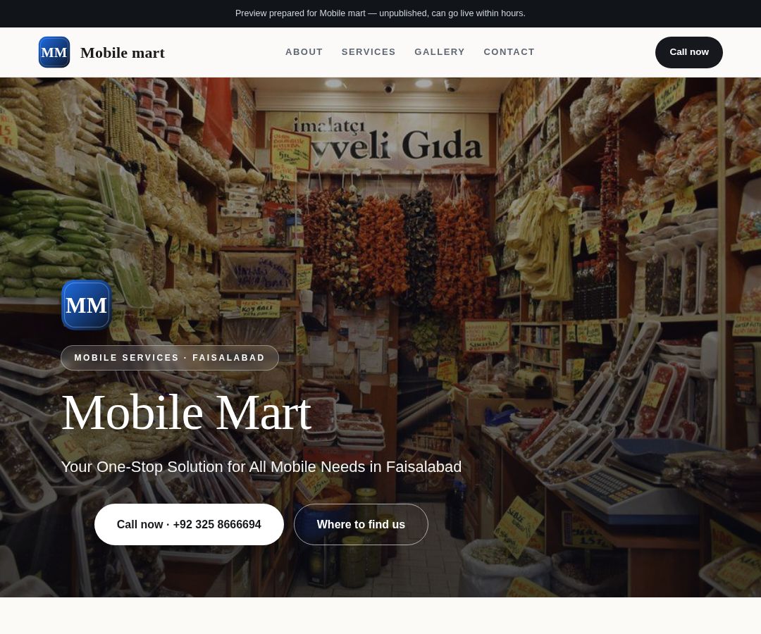 Mobile mart