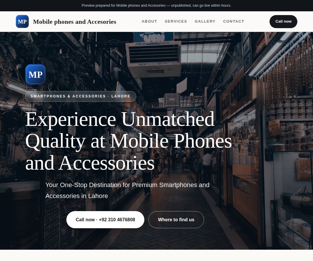 Mobile phones and Accesories
