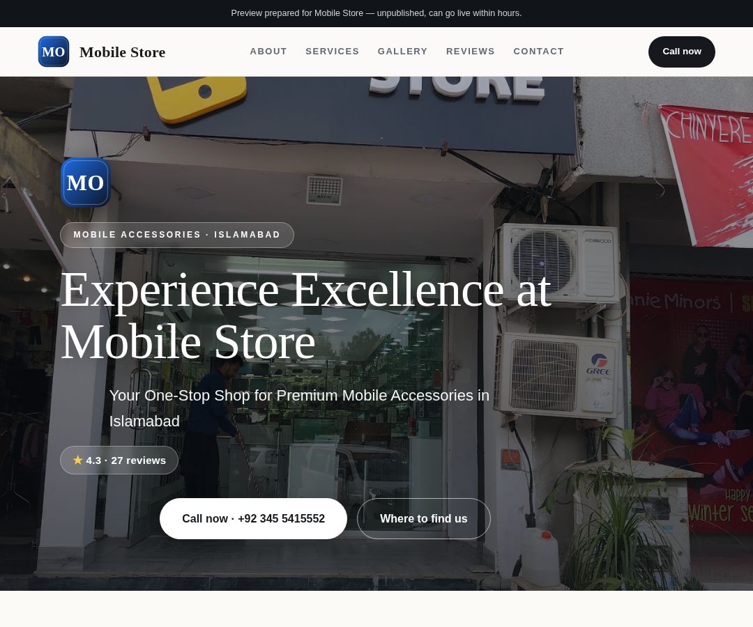 Mobile Store
