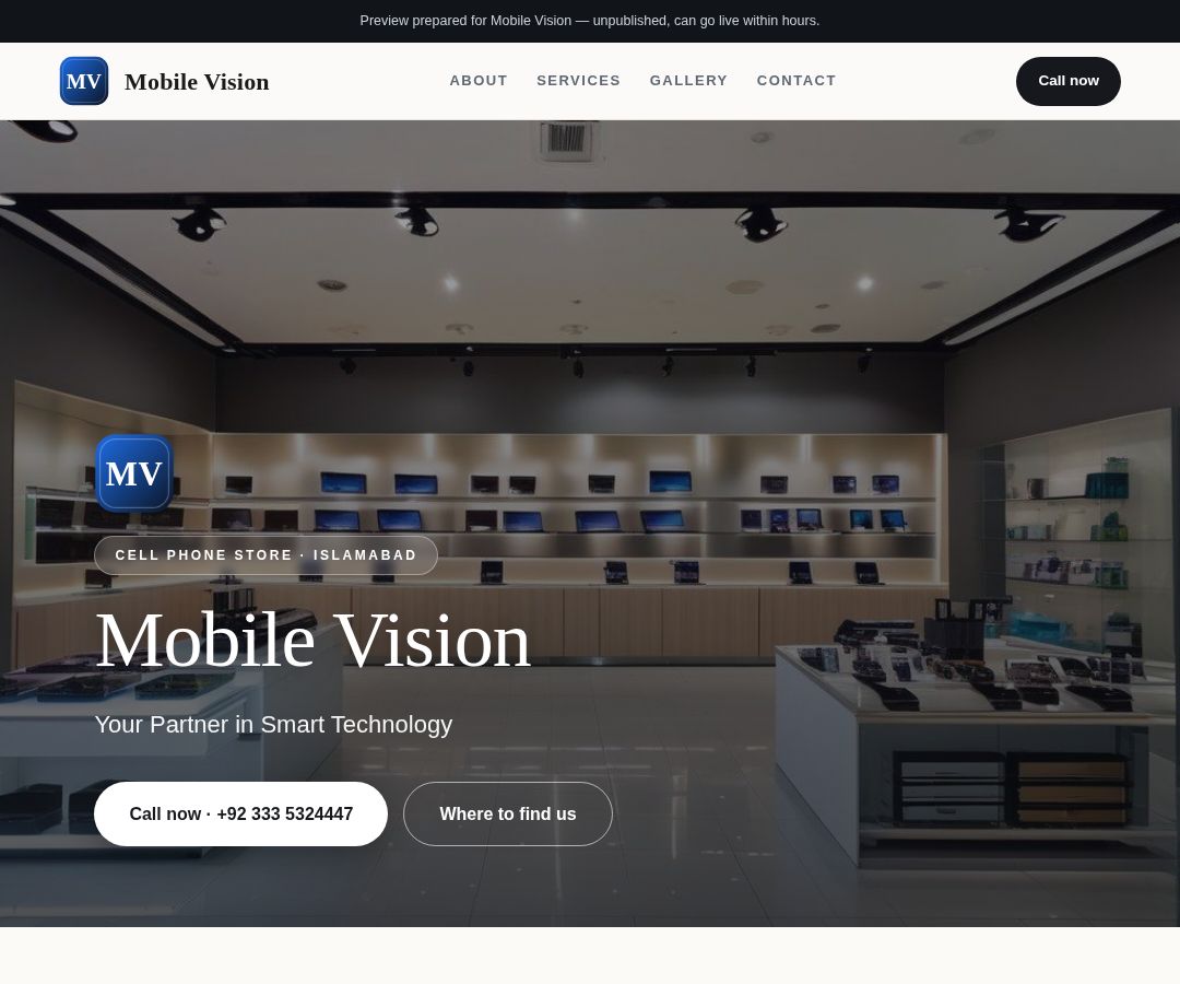 Mobile Vision