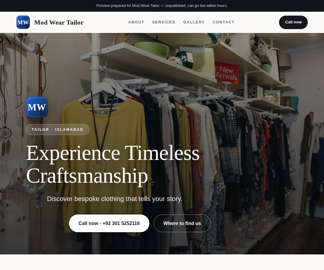 Mod Wear Tailor
