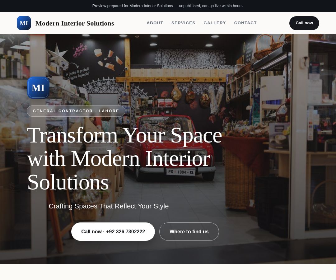 Modern Interior Solutions