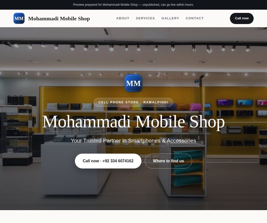 Mohammadi Mobile Shop