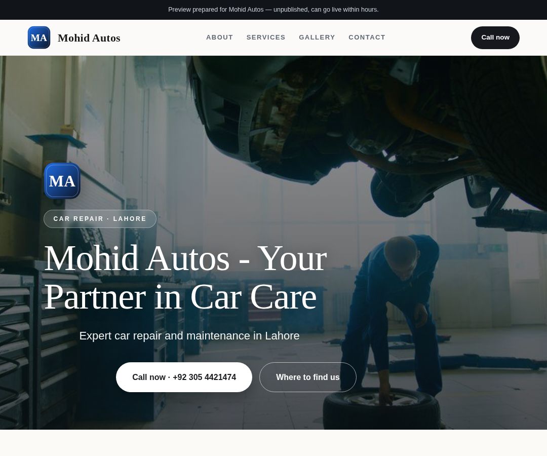 Mohid Autos