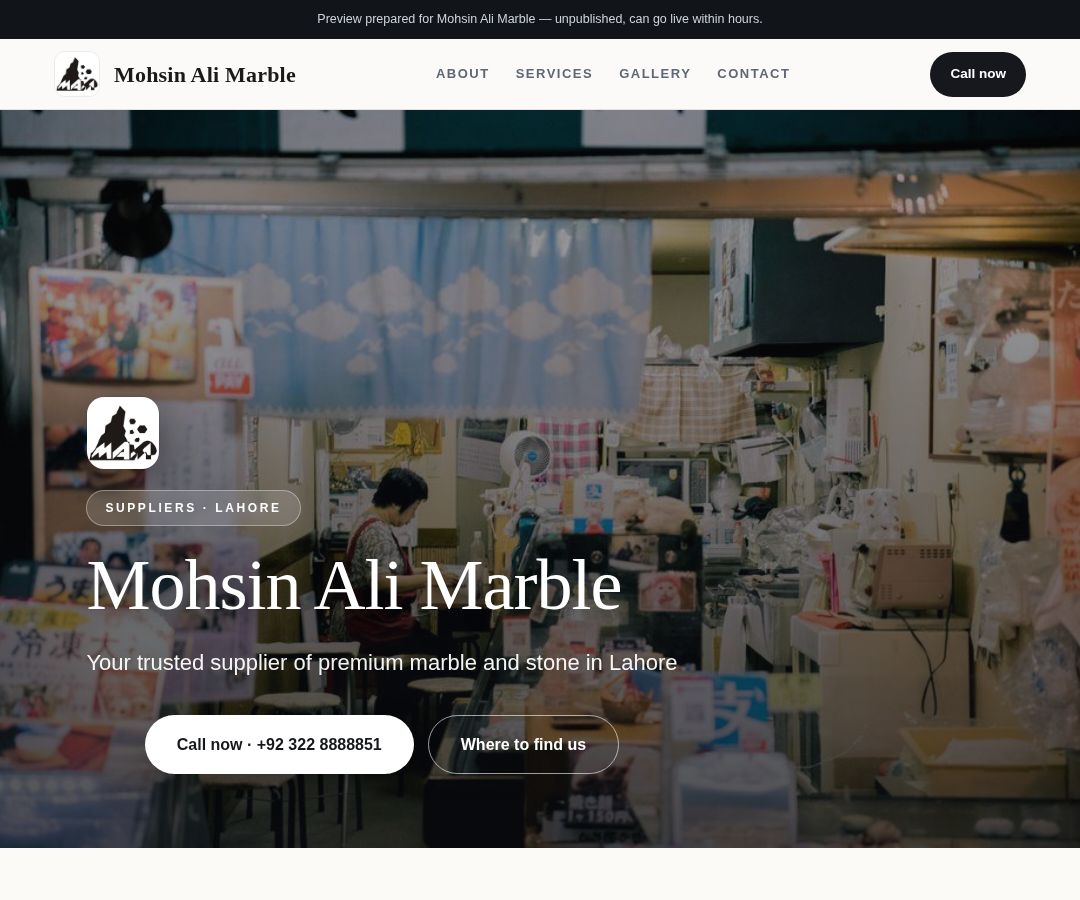 Mohsin Ali Marble