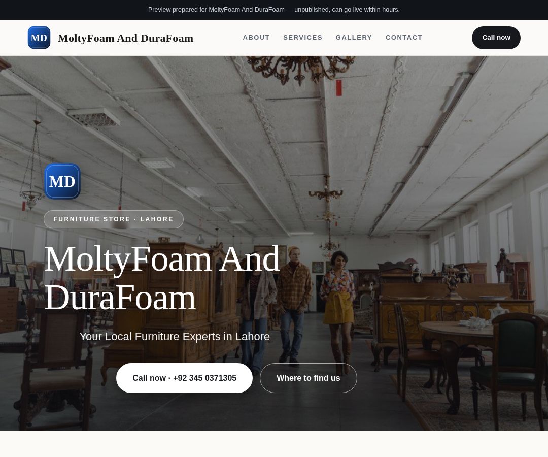 MoltyFoam And DuraFoam