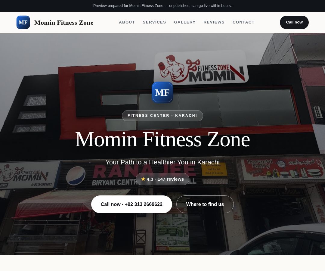 Momin Fitness Zone