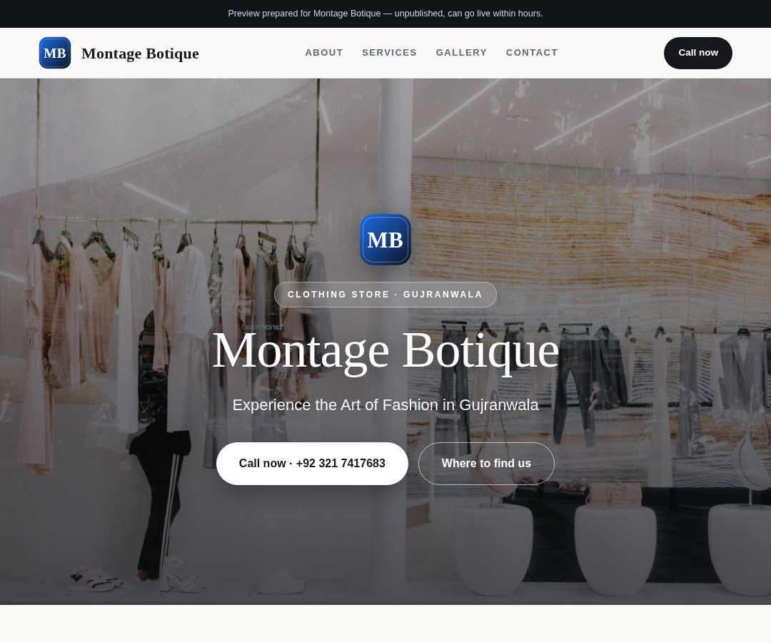 Montage Botique