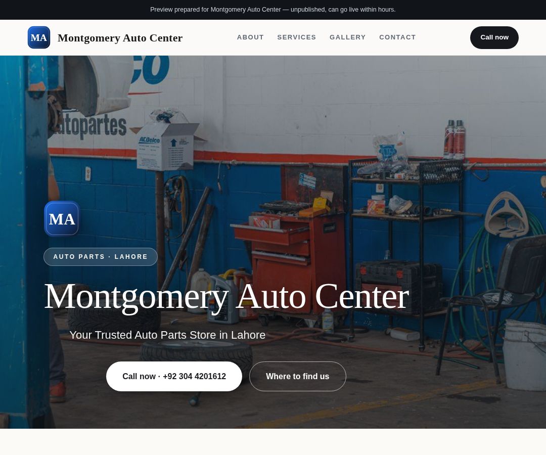 Montgomery Auto Center