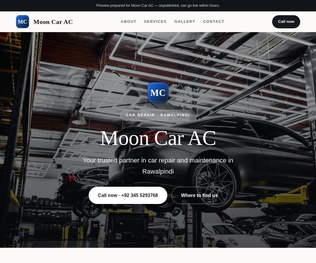 Moon Car AC