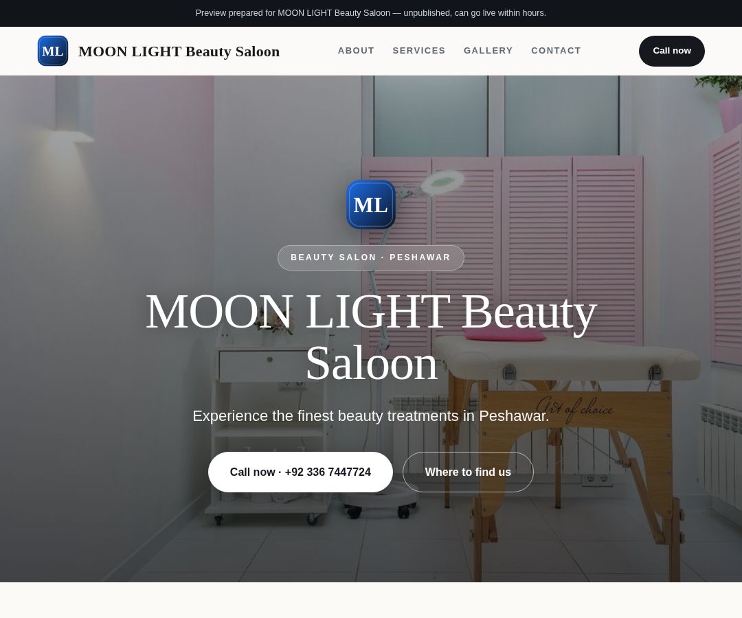 MOON LIGHT Beauty Saloon