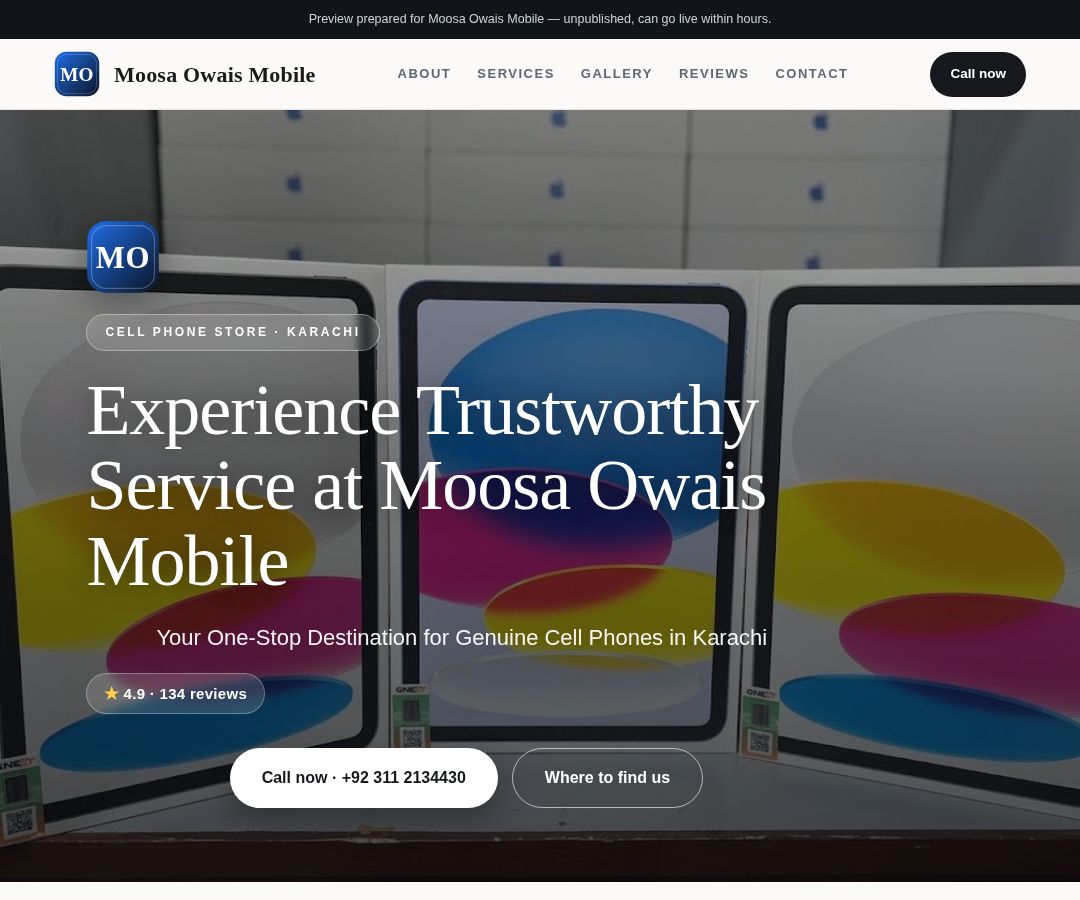 Moosa Owais Mobile