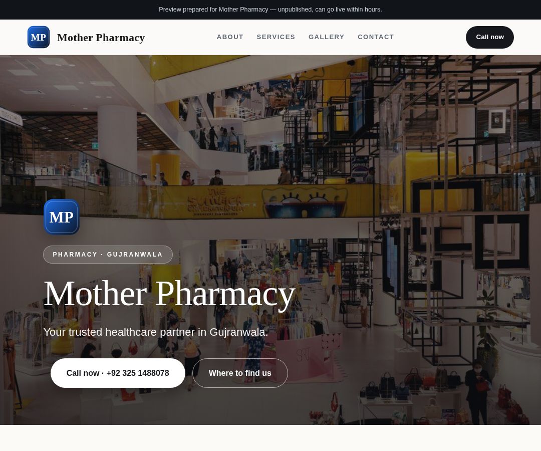 Mother Pharmacy