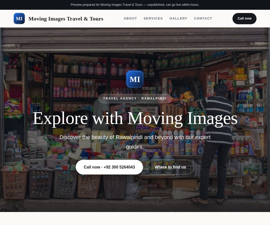 Moving Images Travel & Tours