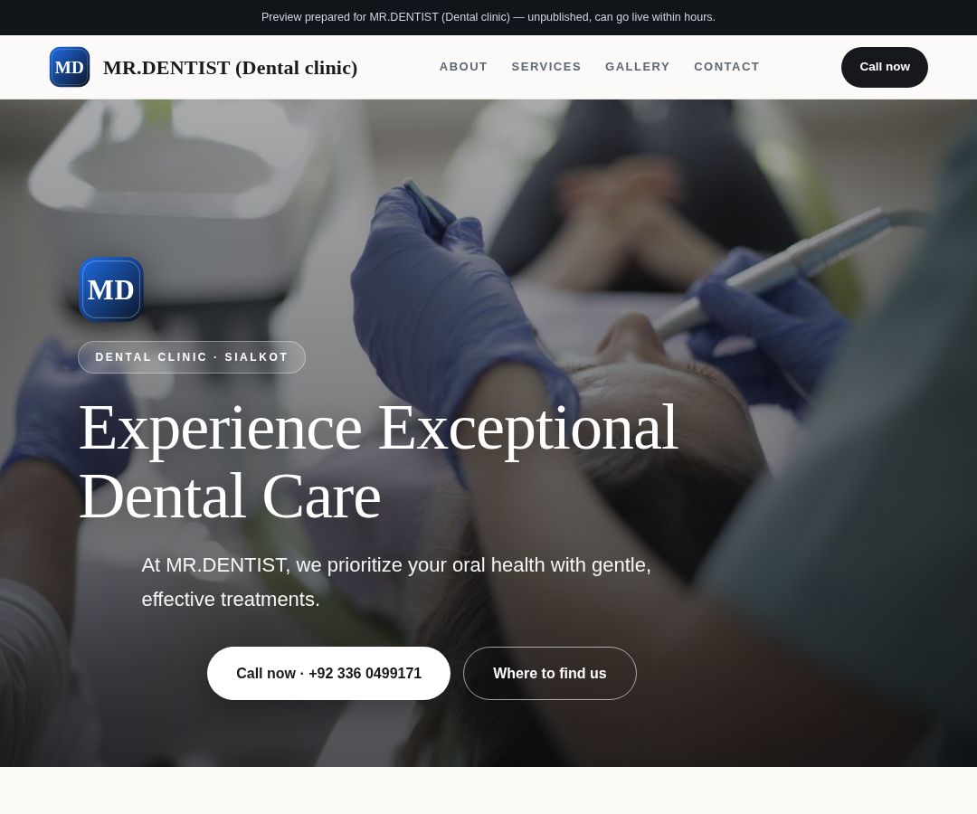 MR.DENTIST (Dental clinic)