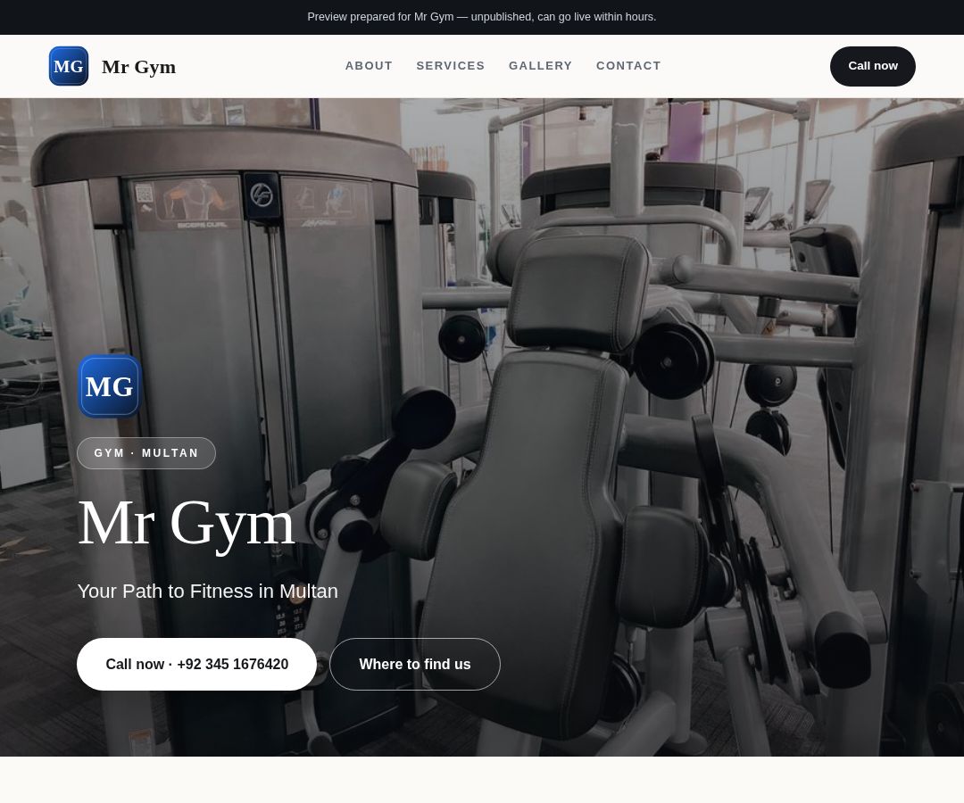 Mr Gym