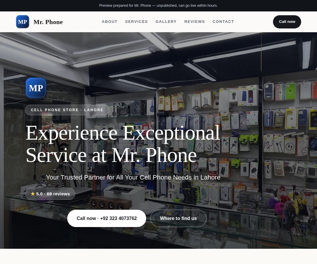 Mr. Phone