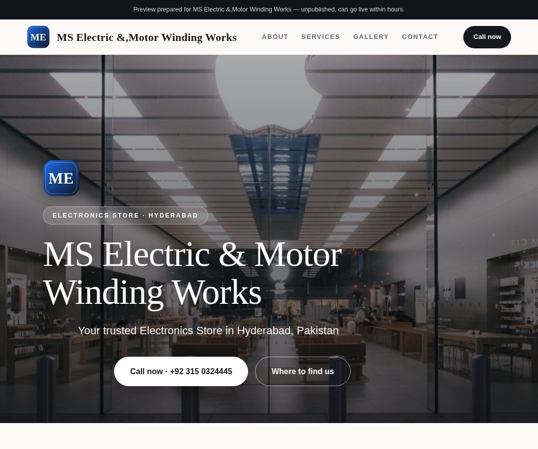 MS Electric &,Motor Winding Works