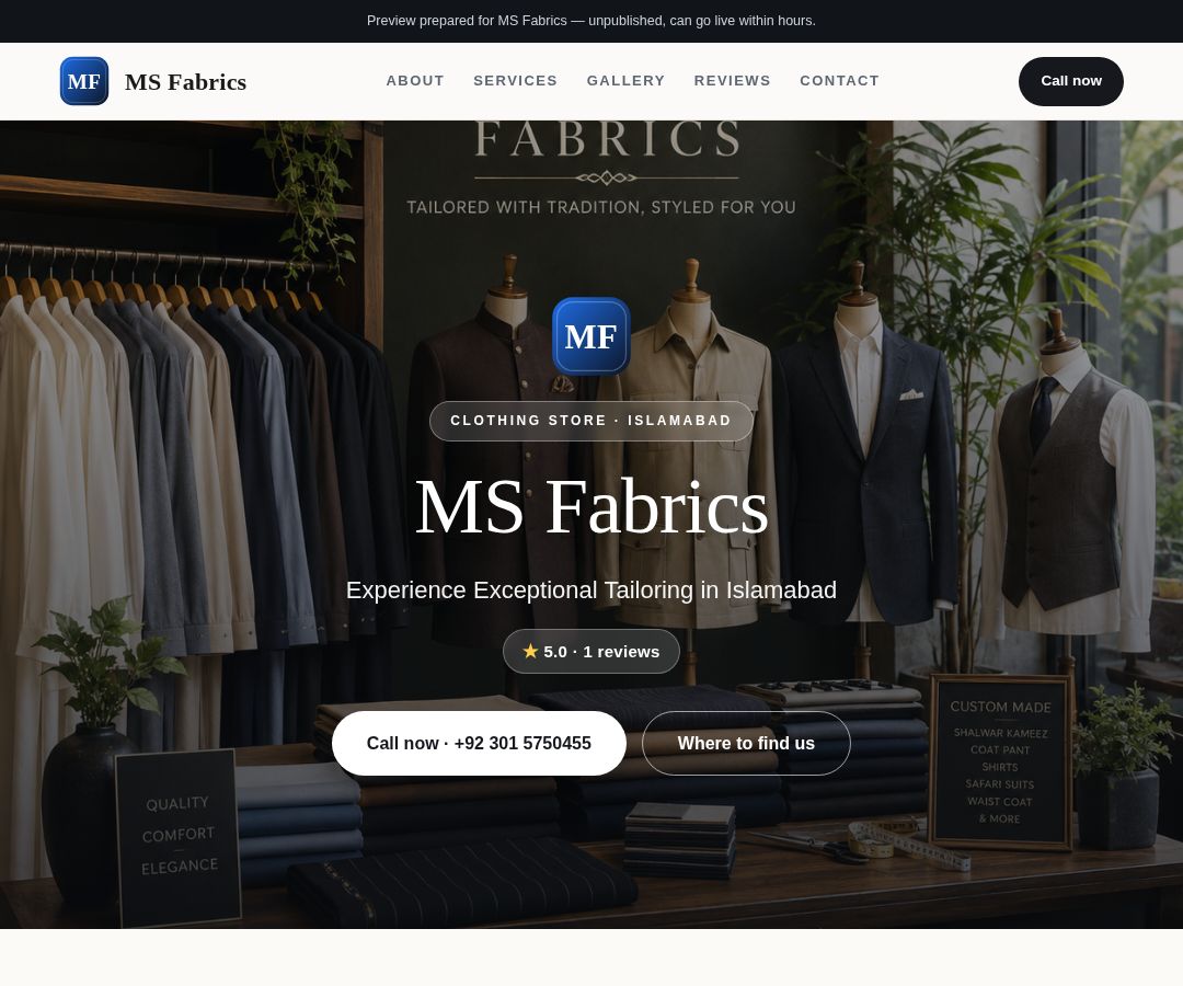MS Fabrics