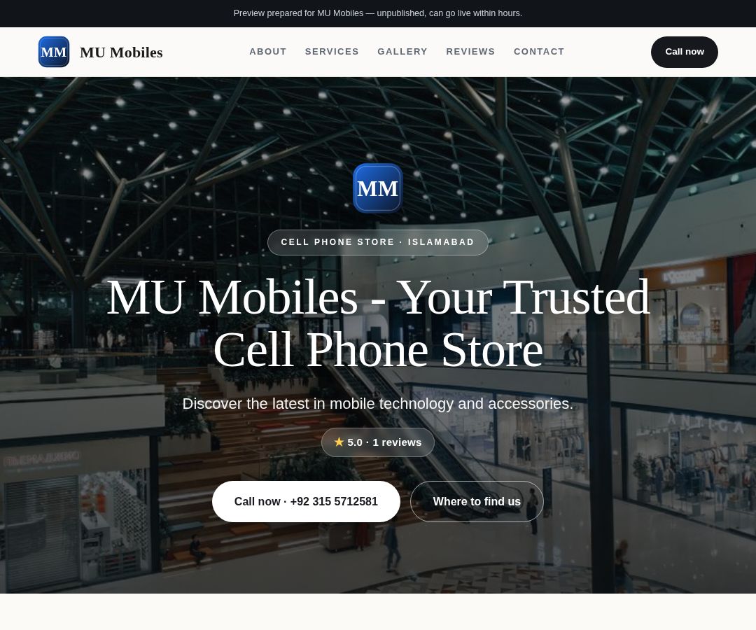 MU Mobiles