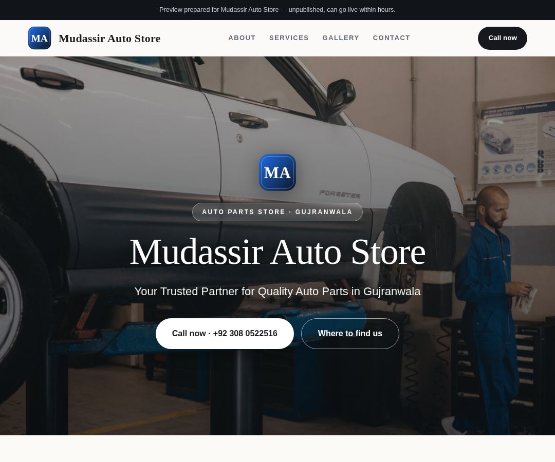 Mudassir Auto Store