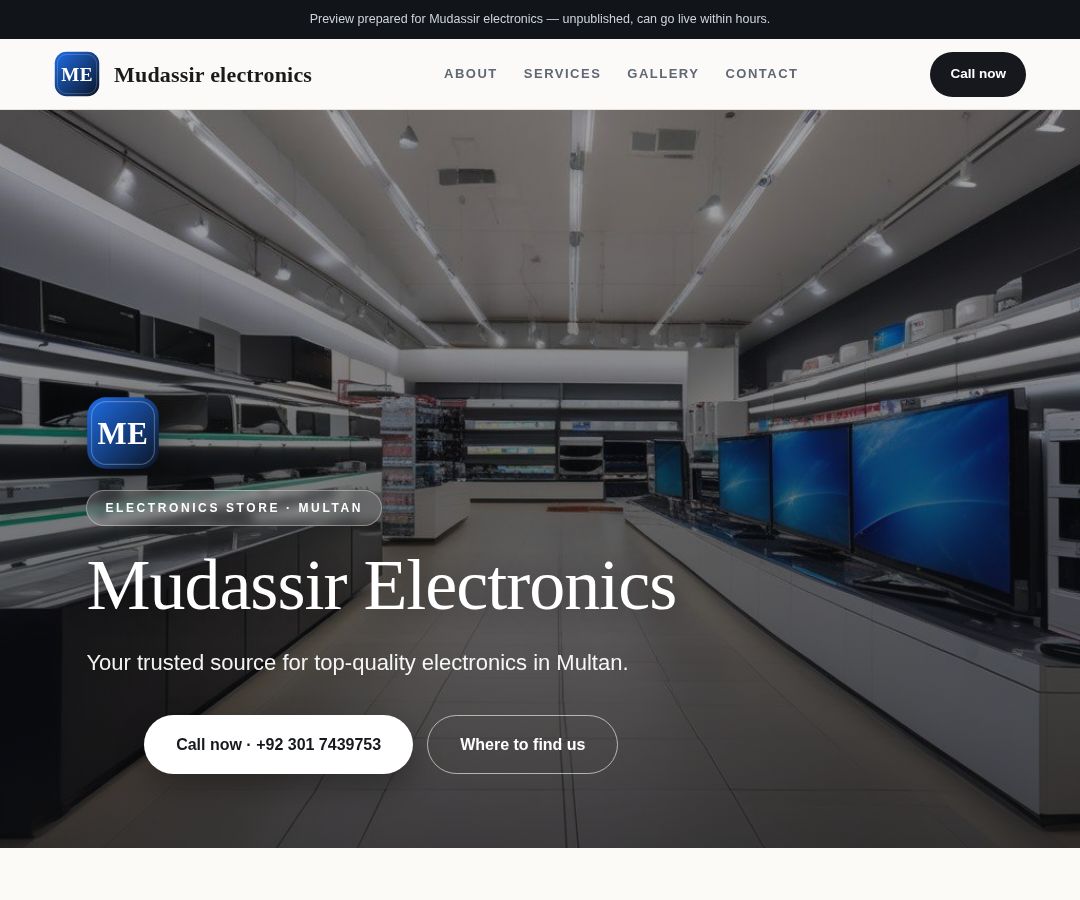 Mudassir electronics