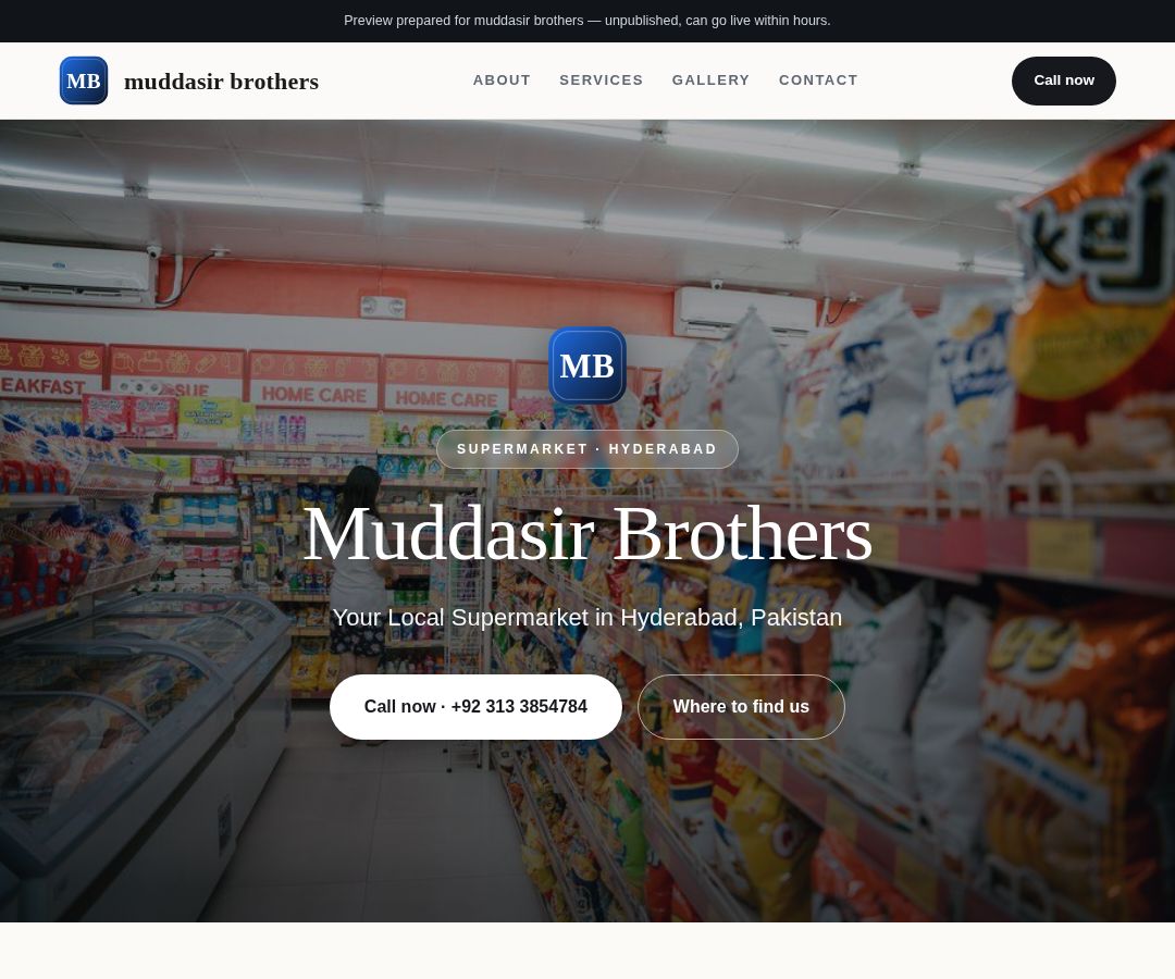 muddasir brothers