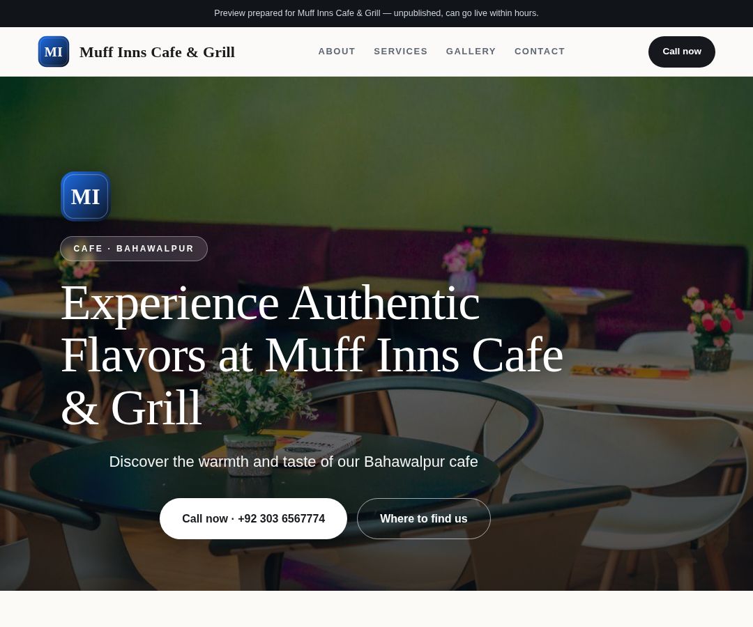 Muff Inns Cafe & Grill