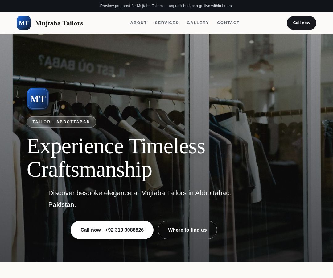 Mujtaba Tailors