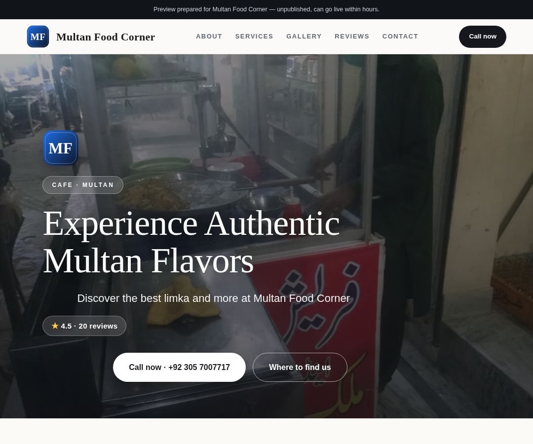 Multan Food Corner